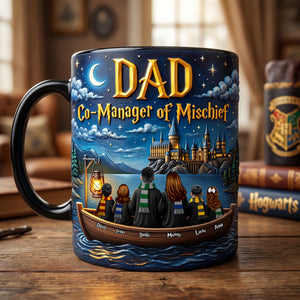 Fantasy Dad Magic Coffee Mug - Personalized Gifts For Dads 031HUTN230426