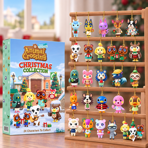 Cute Nostalgic Winter Wonderland Advent Calendar Blind Box - Personalized Christmas Gift 02naqn281026