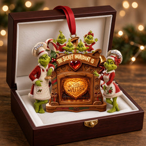 Jolly Christmas Family Acrylic Ornament - Personalized Gifts For Family 05palu040926-Homacus