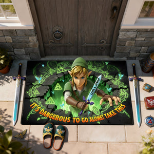 Fantasy Hero Doormat - Personalized Gifts For Gamers 04TGLU030226