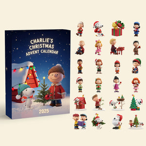Christmas Advent Calendar Acrylic Blind Box - Personalized Gift For Christmas 03pgta151025