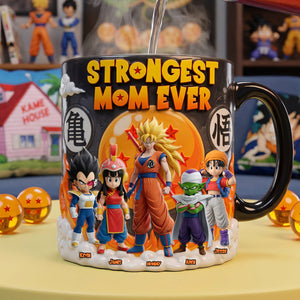 Strongest Mom Ever Magic Mug, Personalized Gifts For Mom 01TYTA200426