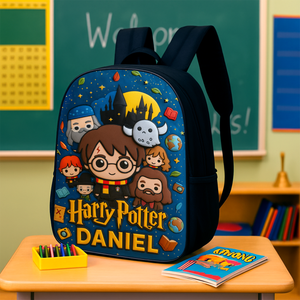 Mystic Spells Academy Backpack - Personalized Gifts For Kids School Bag 01HULU060825