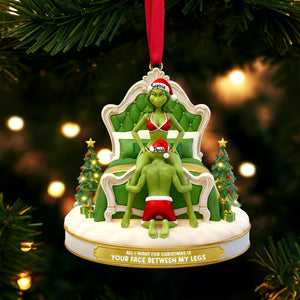 Cheeky Couple Christmas Ornament Personalized Gifts For Couple 04OHLU141125