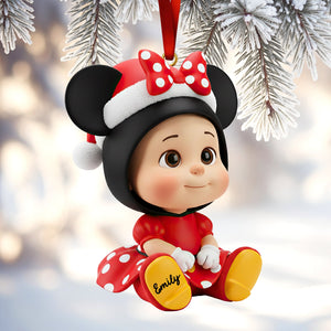 Cute Characters Acrylic Ornament - Personalized Christmas Gifts 02huqn251125