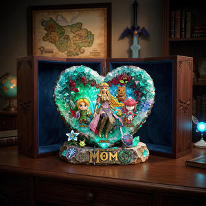 Mom with Little Legends Acrylic Plaque - Personalized Gifts For Mom 01HUDT180426