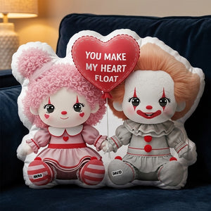 Lovely Couple Custom Shape Pillow - Personalized Gifts For Couples 02natn291125