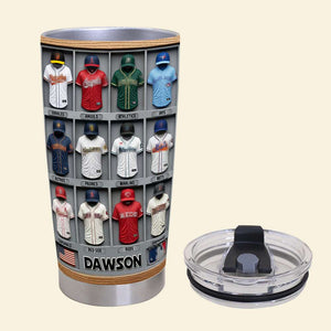 Sport Teams Uniform 20oz Tumbler - Personalized Gifts For Sport Lover Tumbler 03HUDT200326
