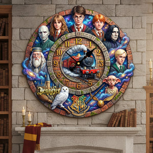 Fantasy Acrylic Hanging Wall Clock - Personalized Gifts Fantasy Lovers 01huta170126