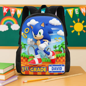 Power Up Characters School Bag Personalized Gifts For Kids 05natn310725 - Backpack - GoDuckee