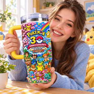 30th Anniversary Adventure Tumbler - Personalized Gifts For Game Lovers 01PALU151026