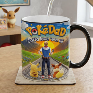 Legendary Dad Journey Magic Coffee Mug - Personalized Gifts For Dad 05OHTN010526