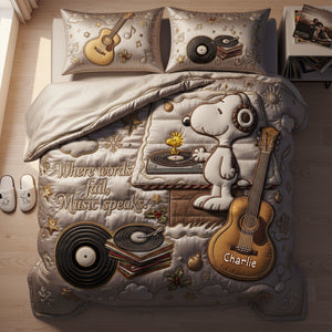 Dream Zone Quilt Bedding Set Personalized Gifts 10PALU141125