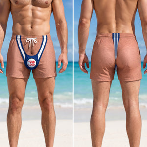 Sporty Men's Beach Shorts - Personalized Gift For Him 04HUQN150726