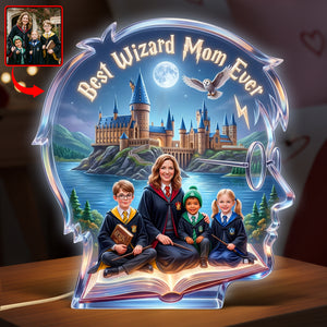 The Greatest Mothers In Fantasy World Acrylic Light Box - Custom Photo Gifts For Moms 05naqn300326