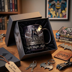 Knight Warrior Dad And Kids Magic Mug - Personalized Gifts For Father's Day Magic Mug 05OHLU200526