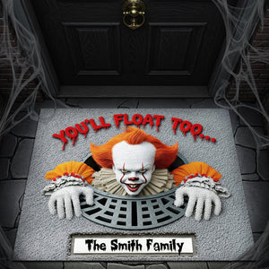 Horror Sewer Halloween Doormat - Personalized Gifts For Movie Fans 02OHLU150825