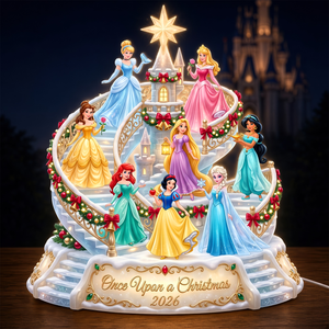 Lovely Fairy Tale Princesses Light Box - Personalized Christmas Gifts 10tyqn211026