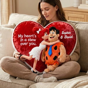 Lovely Couple Custom Shaped Pillow - Personalized Gifts For Couple 05ohtn050126