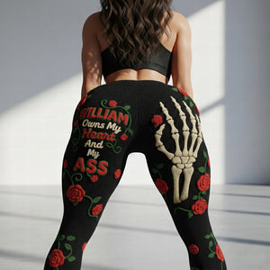Naughty Skeleton Hands Leggings - Personalized Gifts For Her 04naqn041225