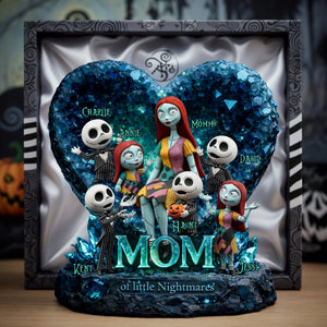 Horror Mom And Kids Acrylic Plaque - Personalized Gifts For Mother's Day Plaque 07TOLU060426
