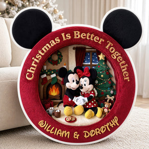 Forever Love Custom Shaped Pillow - Personalized Christmas Gifts For Couples 03ttdt091026