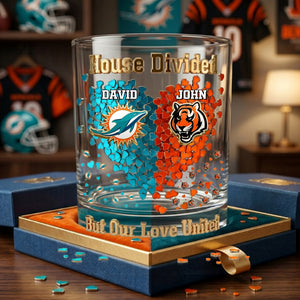 Love United Drinking Glass - Personalized Gifts For Couples 05ohlu170626