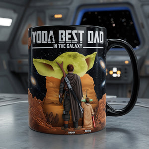The Greatest Warrior Dad Magic Mug - Personalized Gifts For Dads 02huqn200526