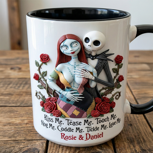 Naughty Couple Accent Mug - Personalized Gifts For Couples 04humg311225