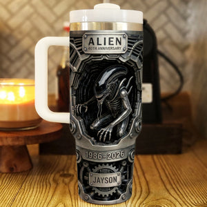 Sci-Fi Creature Celebrating 40th Anniversary Tumbler - Personalized Gifts 05kiqn050326