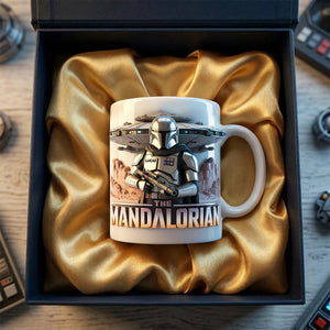 Space Warrior Coffee Mug - Personalized Gifts For Sci-Fi Lover Coffee Mug 04OHTN190326