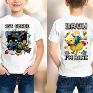 Personalized Pixel Adventure Gifts For Kids Shirt 02tgtn310725