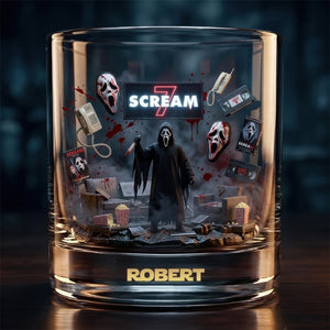 Horror Movie Round Glass - Personalized Gifts For Horror Lovers 03ohqn120326