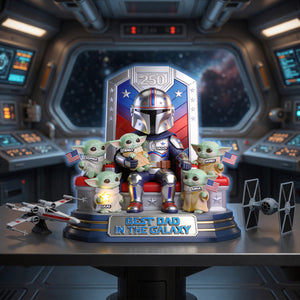 Best Dad In The Galaxy Light Box Personalized Gifts For Dad 04PGTN280426