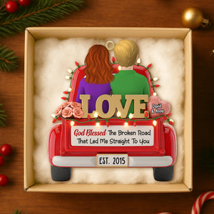Personalized Gifts For Couple Christmas Ornament 04natn171025