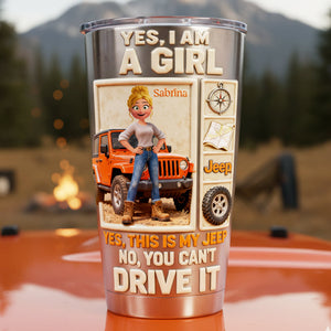 Off-road Girl 20oz Tumbler - Personalized Gifts For Off-road Lovers 04kita060226