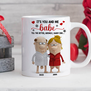 Personalized Funny Christmas Gifts For Old Couple Coffee Mug 05natn241025