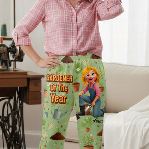 Garden Girl Pajama Pants - Personalized Gifts For Gardeners 05naqn130126
