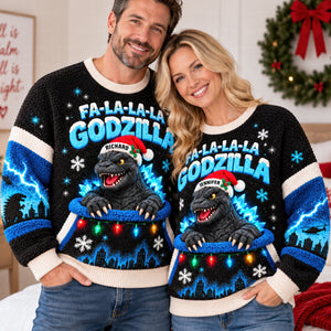 Festive Giant Monster Shirt - Personalized Christmas Gifts 07naqn170926