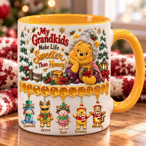Sweet GrandKids Coffee Mug - Personalized Gifts For Grandma 02palu101026-Homacus