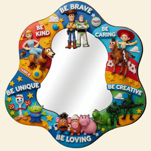 Adventure Awaits Wall Hanging Mirror Personalized Gifts For Kids 05NADT290725