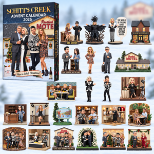 Miniature Towns Advent Calendar Blind Box - Personalized Christmas Gift 03naqn291026