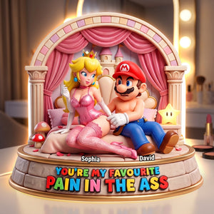 Naughty After Dark - Personalized Gifts For Couple Acrylic Light Box 06TOQN060826