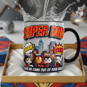 Funny Hero Sperm Magic Coffee Mug - Personalized Gifts For Dad 05palu300426