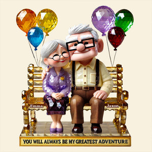 My Greatest Adventure Light Box - Personalized Gift For Couples 02TGDT021225
