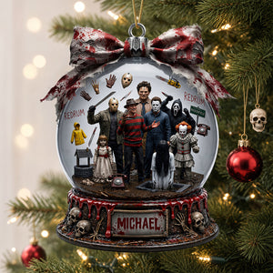 Christmas After Dark Ornament - Personalized Gifts For Horror Lovers 05OHDT270826