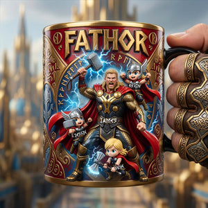 The Indestructible Dad Magic Mug - Personalized Gifts For Dads 04tyta070526