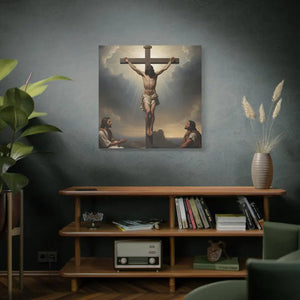 Jesus On The Cross With Thieves Canvas – Gift For Jesus Lover 03acxa060525