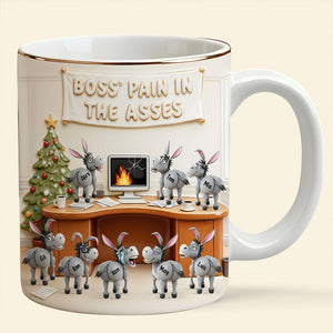 Fun Chaotic Donkey Coworker Mug Personalized Gifts For Boss 02qhdt011125