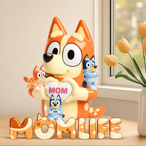 Mom Life Acrylic Plaque - Personalized Gifts For Mother 01ohqn030226